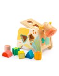 Cachatou - Gioco in Legno Djeco con Forme da Incastrare