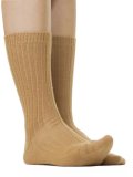 Calzini Bimbi in Lana Merinos Extra Fine "Olli" - Cammello - 2/4 Anni