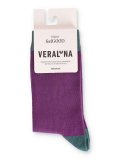 Calzini in Cotone Biologico Basic Viola