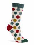 Calzini in Cotone Biologico Dots Ecrù