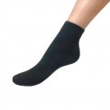 Calzino Girocaviglia Uomo in Fibra di Eucalipto - Nero