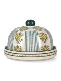 Campana per Formaggio in Gres con Piattino "Orientale"