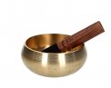 Campana Tibetana con Decorazione 3 Linee + Bastoncino- Solid Singing Bowl
