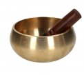 Campana Tibetana con Decorazione 3 Linee + Bastoncino- Solid Singing Bowl
