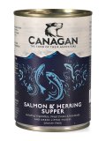 Canagan Salmone Fresco e Aringa Umido per Cani