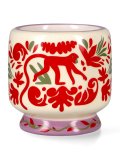 Candela in Ceramica "A Dopo" Jungle - Cocco e Ambra