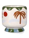 Candela in Ceramica "A Dopo" Palm Tree - Lush Palms