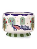 Candela in Ceramica "A Dopo" Peacock - Misted Lime