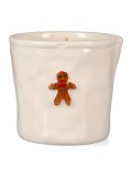Candela in Ceramica "Bistro" Gingerbread