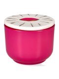 Candela in Vetro "Charmed" Kiss For Luck - Smoked Cherry