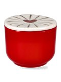Candela in Vetro "Charmed" L-O-V-E - Wild Fig & Rose