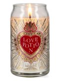 Candela Vegetale con Giara in Vetro "Love Potion"
