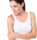 Canottiera Donna in Fibra di Faggio - Bianco