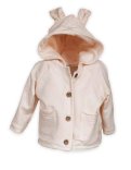 Cardigan Bimba con Orecchie - Soft Pink