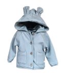 Cardigan Bimbo con Orecchie - Army