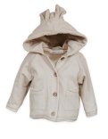 Cardigan Bimbo con Orecchie - Sand