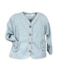 Cardigan Bimbo - Soft Petrol