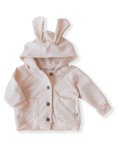 Cardigan Comfy con Orecchie Bimbo - Water Peach
