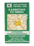 Carta dei Sentieri e Turistica - Casentino Val Tiberina — Libro