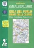 Carta dei Sentieri - Gola del Furlo — Libro