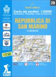 Carta dei Sentieri - Repubblica di San Marino — Libro