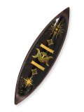 Ciotola Bruciaincensi Smaltata in Legno di Mango - Triple Moons