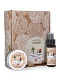 Cofanetto Regalo con Scrub Corpo e Olio di Mandorle Officina Naturae