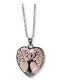 Collana con Ciondolo a Cuore Albero della Vita