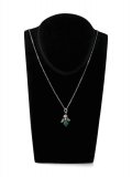 Collana con Ciondolo in Malachite