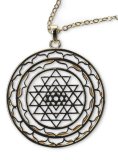 Collana con Ciondolo Sri Yantra