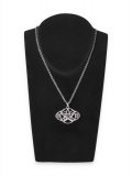 Collana con Ciondolo Triplice Luna e Pentacolo