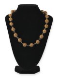 Collana in Oro Vegetale con Sfere