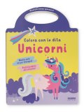Colora con le Dita - Unicorni — Libro