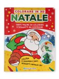 Colorare in 3D - Natale — Libro