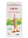 Colori Naturali Memo in Legno — Cancelleria