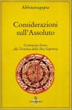 Considerazioni sull'Assoluto — Libro