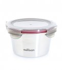 Contenitore Tondo in Acciaio Inox - Flora