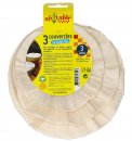 Coperchi in Cotone Biologico per Contenitori - Set da 3