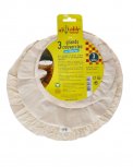Coperchi in Cotone Biologico per Contenitori - Set da 3