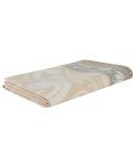 Coperta in Cotone Biologico con Fiore della Vita