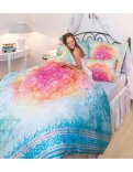 Copripiumino Matrimoniale in Cotone  "Rainbow"