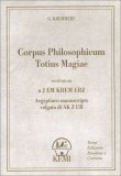 Corpus Philosophicum Totius Magiae — Libro