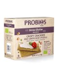 Crispy Crackers con Ceci, Lenticchie e Piselli
