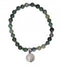 Bracciale Charms Pietre Pure con Ciondolo