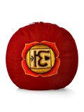 Cuscino per Yoga e Meditazione - Chakra con Ricamo