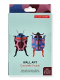 Decorazione da Parete 3D - Coccinelle Couple