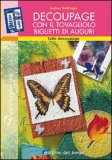 Decoupage con il Tovagliolo Biglietti di Auguri — Libro