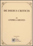 De Diebus Criticis — Libro