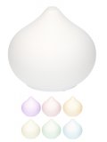 Diffusore Ultrasuoni in Vetro Opalino per Essenze ed Oli Essenziali con Luci Colorate - Drop