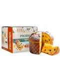 Dolce Natale Vegan con Gocce di Cioccolato e Arancia Candita Bio